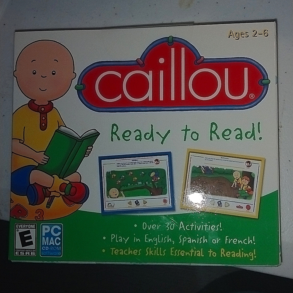 Caillou 2005 PC game
